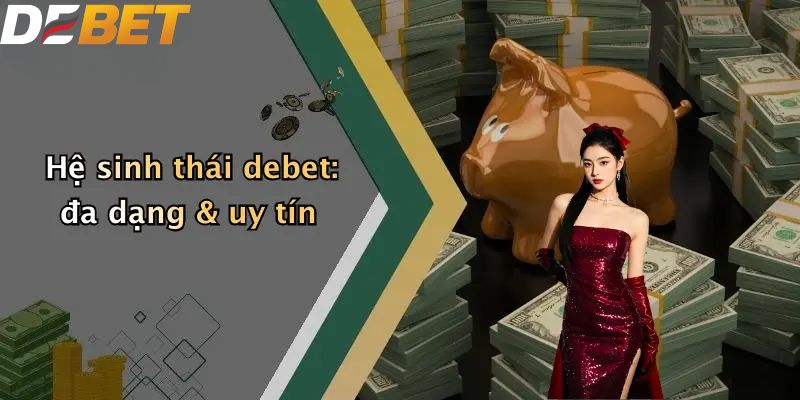 Rút Tiền DEBET: Quy Trình Đổi Thưởng An Toàn Cho Thành Viên 2 Hệ sinh thái debet: đa dạng & uy tín